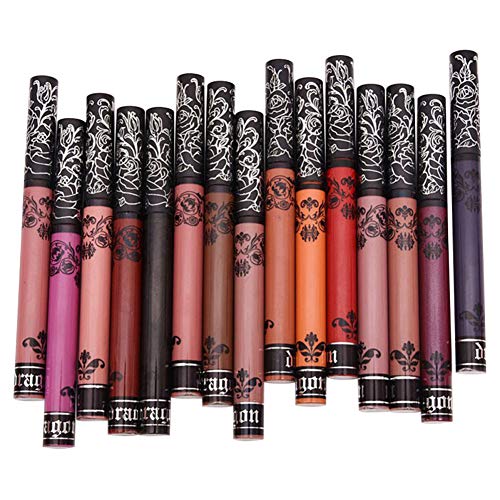 Matte Liquid Lipstick Set, Spdoo 15 Colors Long Lasting High Pigmented Velvet...