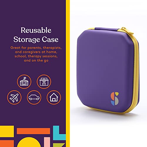 Special Supplies Buzz Buddy Oral Stimulation kit with 6 Soft Textured Interch...