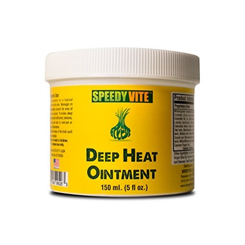 Deep Heat Natural Pain Relief* SpeedyVite® Tissue Bone Ointment Organic 5oz C...