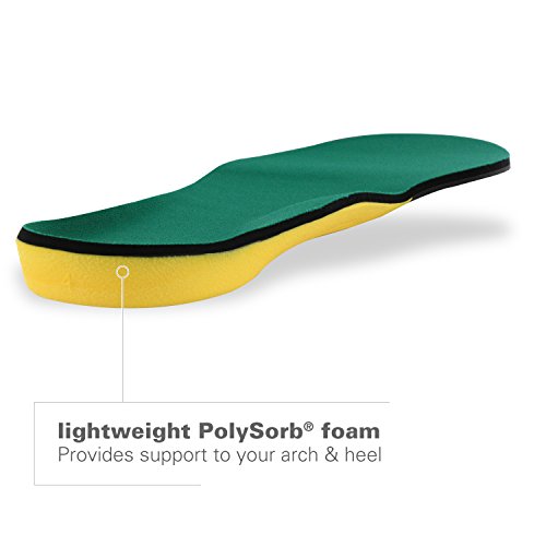 Spenco Polysorb Cross Trainer Athletic Cushioning Arch Support Shoe Insoles,G...