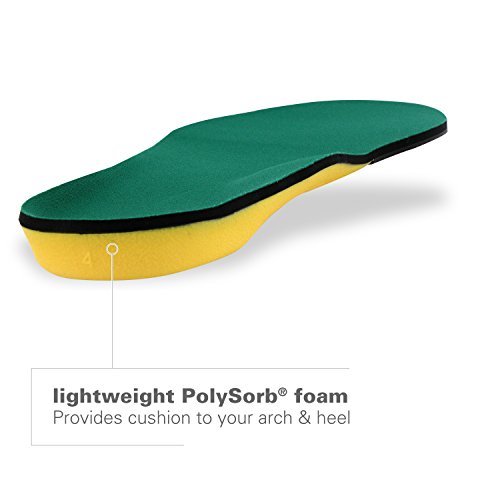 Spenco Polysorb Heavy Duty Maximum All Day Comfort and Support Shoe Insole, W...