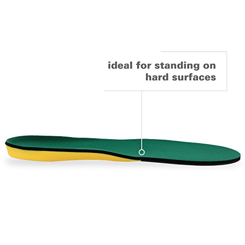 Spenco Polysorb Heavy Duty Maximum All Day Comfort and Support Shoe Insole, W...