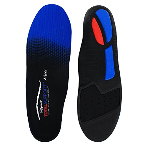 Spenco Total Support Max Shoe Insoles, Women's 7-8.5/Men's 6-7.5