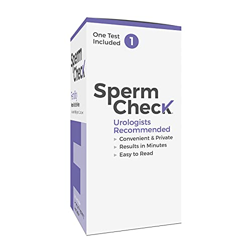 Spermcheck Fertility Home Test Kit for Men- Shows Normal or Low Sperm Count- ...
