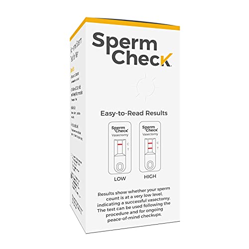 Spermcheck Vasectomy Home Test Kit | FSA - HSA Eligible