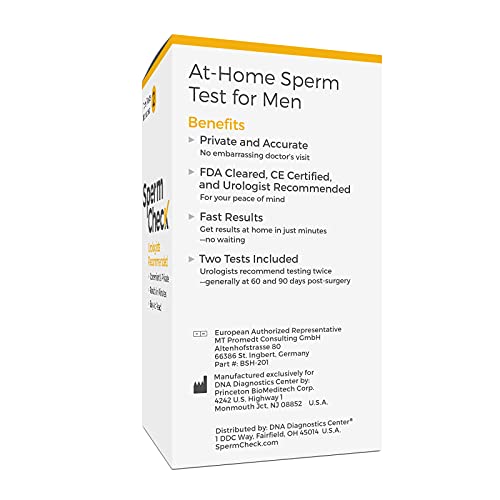 Spermcheck Vasectomy Home Test Kit | FSA - HSA Eligible