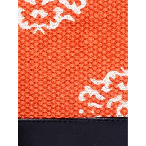 Women's PU Zipper Clutch,Printed Durrie hand Purse with wristlet strap & styl...