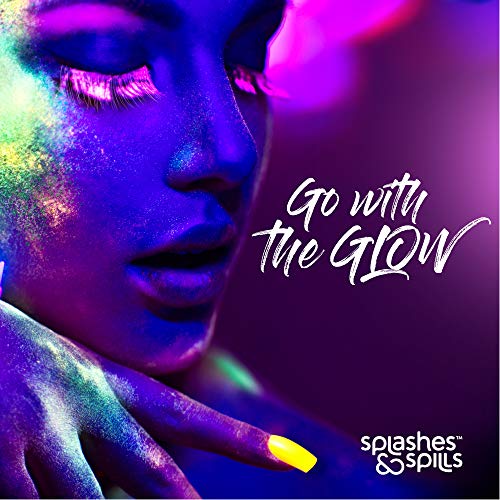 UV Glow Blacklight Eyeliner and Mascara Duo - 6 Color Variety Pack, 6ml – Day...