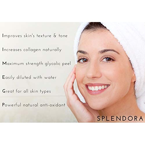 Glycolic Acid Peel 70% - Pro Skin Peel - Age Defying, Erase Wrinkles, Large P...