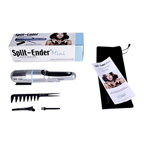 Split Ender Mini Portable Cordless Split End Hair Trimmer for Dry, Damaged an...