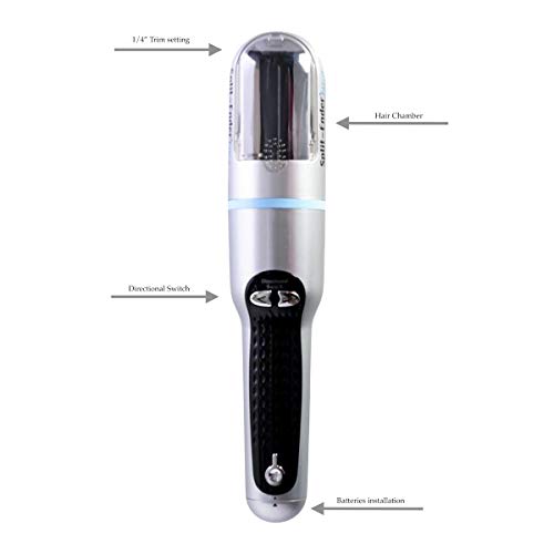Split Ender Mini Portable Cordless Split End Hair Trimmer for Dry, Damaged an...
