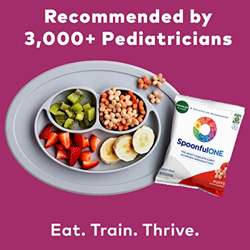 SpoonfulONE Early Allergen Introduction Puffs | Smart Feeding Snack for an In...