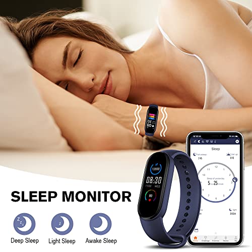 Fitness Tracker Watch for Women, Smart Watch Fitness Activity Tracker with He...