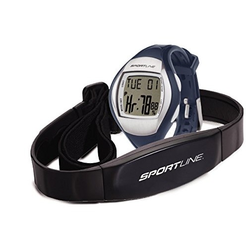 Sportline Duo 1010 Women's Dual Use Heart Rate Monitor With Full Service Watc...