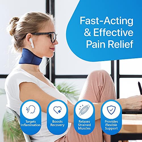 Sports Laboratory Ice Pack for Neck Relief - Neck Support Brace with Hot & Co...