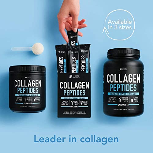 Collagen Peptides Powder | Hydrolyzed for Better Collagen Absorption | Non-GM...