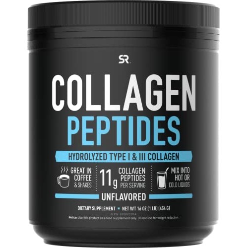Collagen Peptides Powder | Hydrolyzed for Better Collagen Absorption | Non-GM...