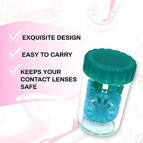 Color Contact Lens Barrel Cases | 3 Pieces | by Sports World Vision