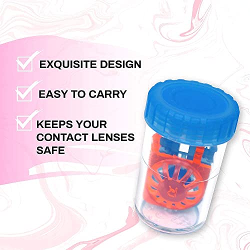 Color Contact Lens Barrel Cases | 3 Pieces | by Sports World Vision