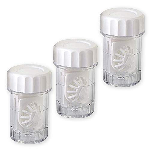Sports Vision's Contact Lens Cases 3 Pieces | NOT for Peroxide Solutions | fo...