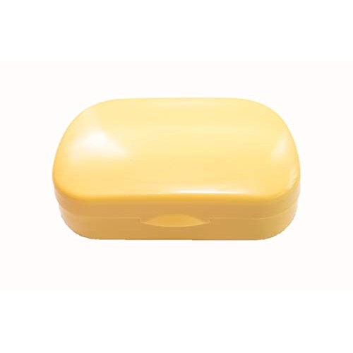 Travel Kit Yellow RGP Hard Contact Lenses Mirror RGP Case & Suction Remover