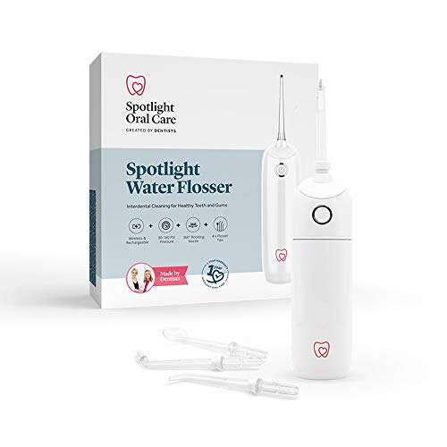 Spotlight Oral Care Water Flosser | Gently Removes Plaque & Bacteria from Bet...