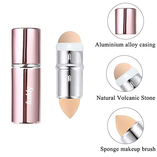 Sppry Oil-Absorption Face Roller and Makeup - Natural Volcanic Stone,for Both...