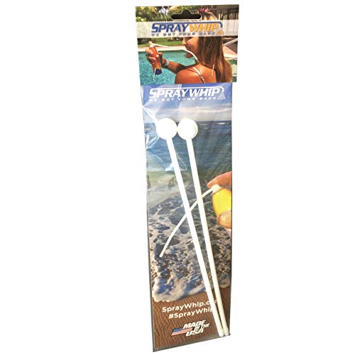 SprayWhip Bendable Spray Nozzel Stick for Sunscreen and Muscle Relief Cans - ...