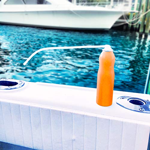 SprayWhip Bendable Spray Nozzel Stick for Sunscreen and Muscle Relief Cans - ...