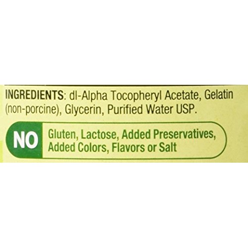 Spring Valley E Vitamin Dietary Supplement 500 ct