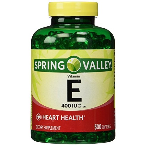 Spring Valley E Vitamin Dietary Supplement 500 ct