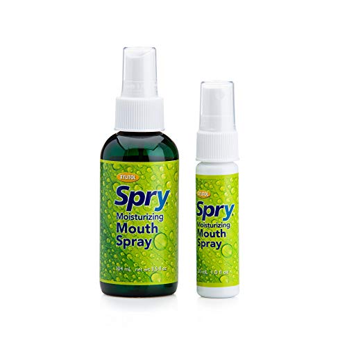 Spry Xylitol Moisturizing Bad Breath Mouth Spray, Bad Breath Treatment Oral B...