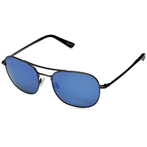 Pemberton Gunmetal - HD Plus Gray Green with Dark Blue Spectra Mirror, 100% U...