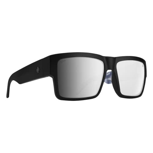 SPY Optic Cyrus Outlier, Square Sunglasses, Color and Contrast Enhancing Lens...