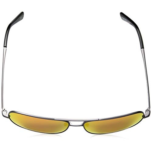 Tatlow Matte Gunmetal - HD Plus Gray Green with Red Spectra Mirror, 100% UV p...