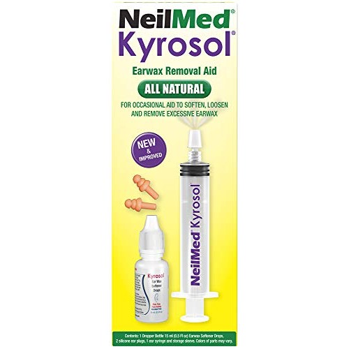 SQUIP NeilMed Kyrosol All-Natural Earwax Removal Aid, Original Version