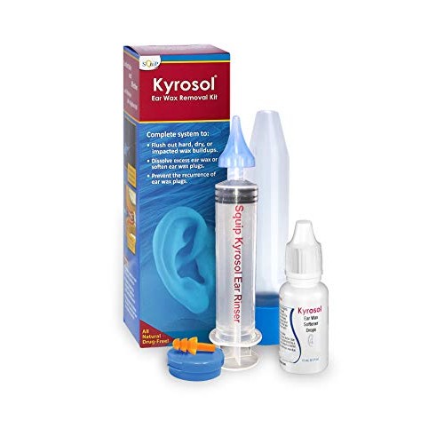 SQUIP NeilMed Kyrosol All-Natural Earwax Removal Aid, Original Version