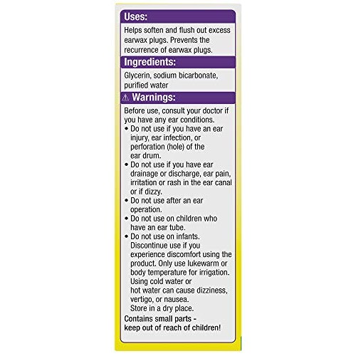 SQUIP NeilMed Kyrosol All-Natural Earwax Removal Aid, Original Version