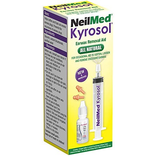 SQUIP NeilMed Kyrosol All-Natural Earwax Removal Aid, Original Version