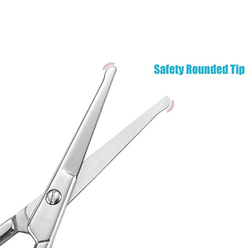 Eyebrow Scissors , Nose Hair Scissors Eyebrow Trimmer for Women and Nose Hair...