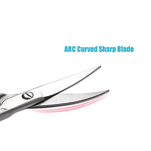 Eyebrow Scissors , Nose Hair Scissors Eyebrow Trimmer for Women and Nose Hair...