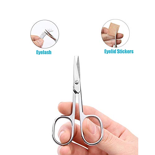 Eyebrow Scissors , Nose Hair Scissors Eyebrow Trimmer for Women and Nose Hair...