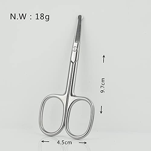Eyebrow Scissors , Nose Hair Scissors Eyebrow Trimmer for Women and Nose Hair...