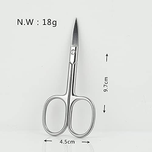 Eyebrow Scissors , Nose Hair Scissors Eyebrow Trimmer for Women and Nose Hair...