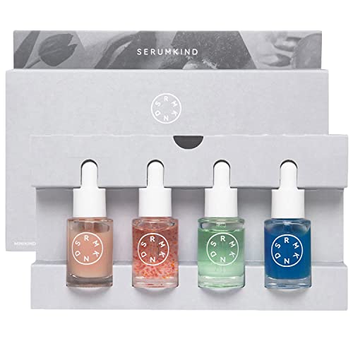 Face Serum Trial Kit for Strengthening Skin Barrier, Moisturizing, Improving ...