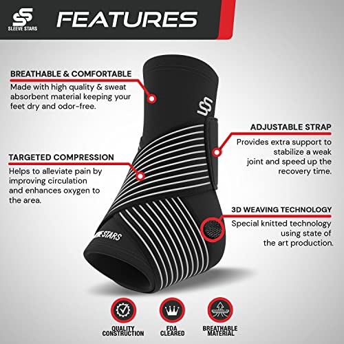 Sleeve Stars Ankle Brace for Plantar Fasciitis Relief, Ankle Brace for Women ...