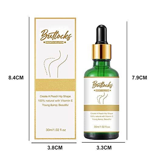 SSZMDLB Hiplift Buttocks Essential Oil,30ml Hip Lift Up Butt Enlargement Mass...
