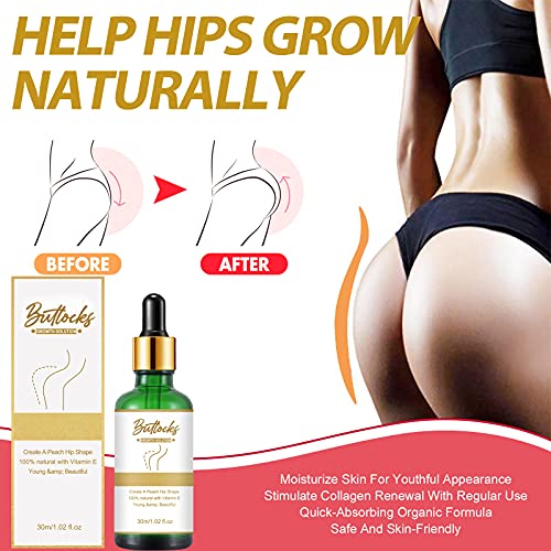 SSZMDLB Hiplift Buttocks Essential Oil,30ml Hip Lift Up Butt Enlargement Mass...