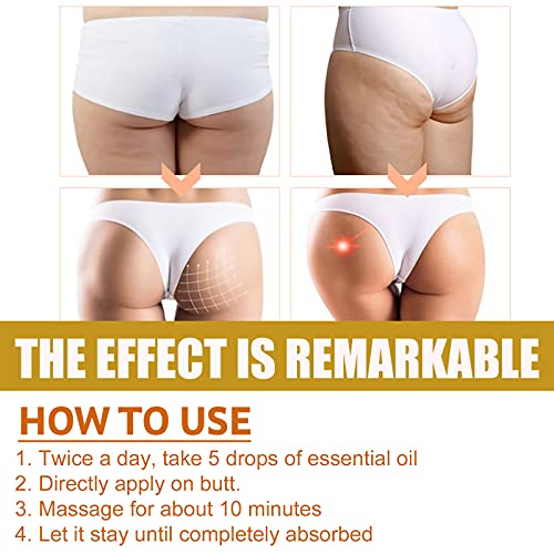 SSZMDLB Hiplift Buttocks Essential Oil,30ml Hip Lift Up Butt Enlargement Mass...