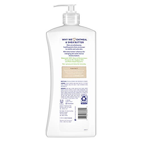 St. Ives Soothing Hand and Body Lotion Moisturizer for Dry Skin Oatmeal and S...